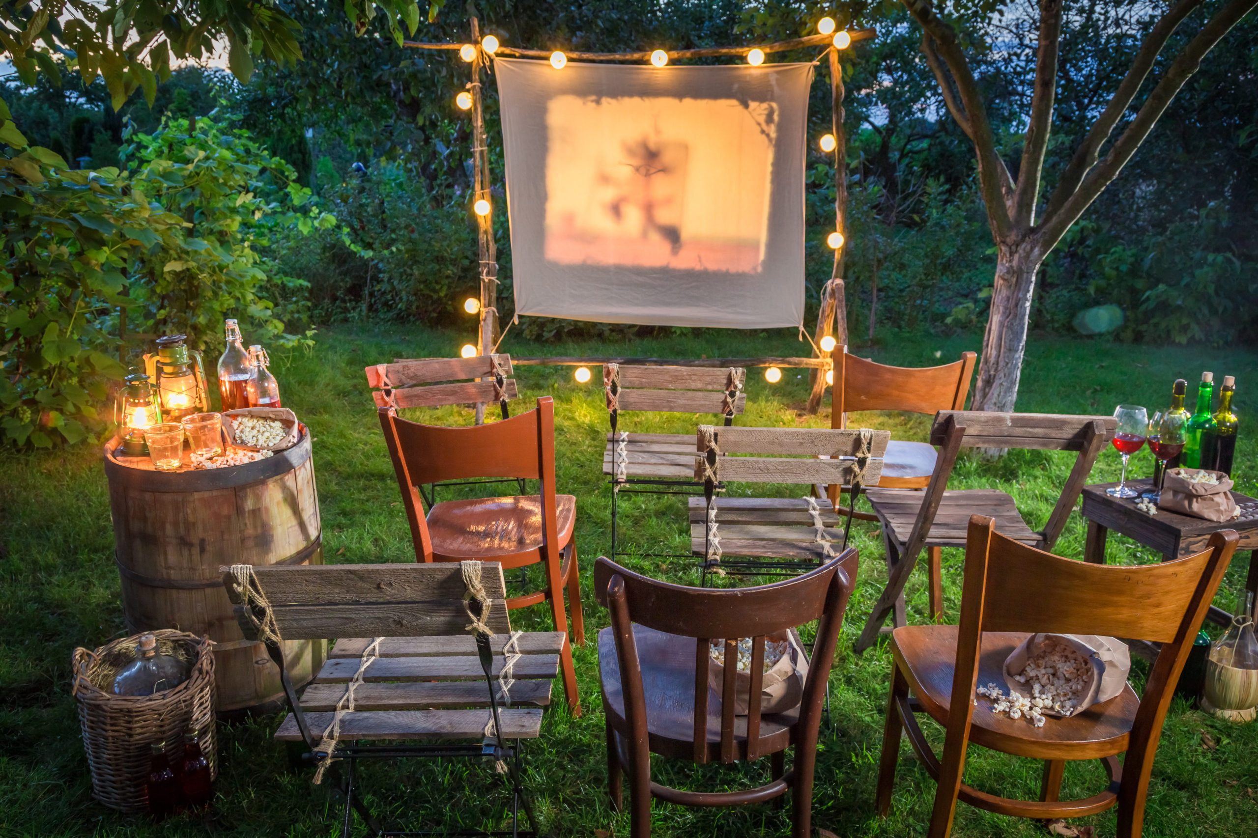 backyard cinema hire in canberra